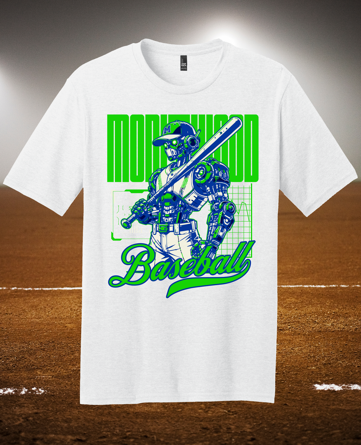 MHS Rams Robotic Baseball Tee