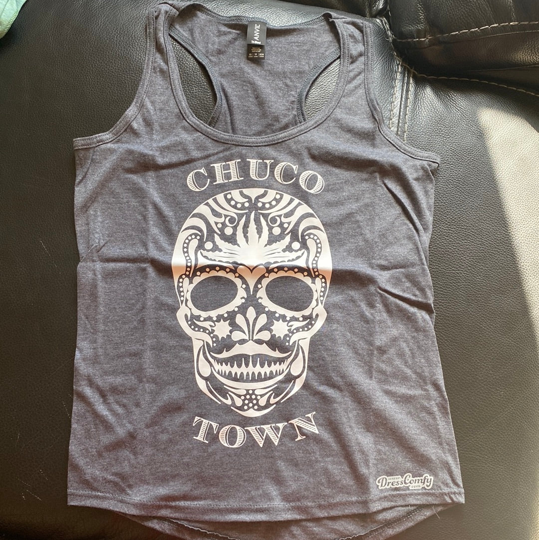 Tri-blend tank Charcoal XSmall