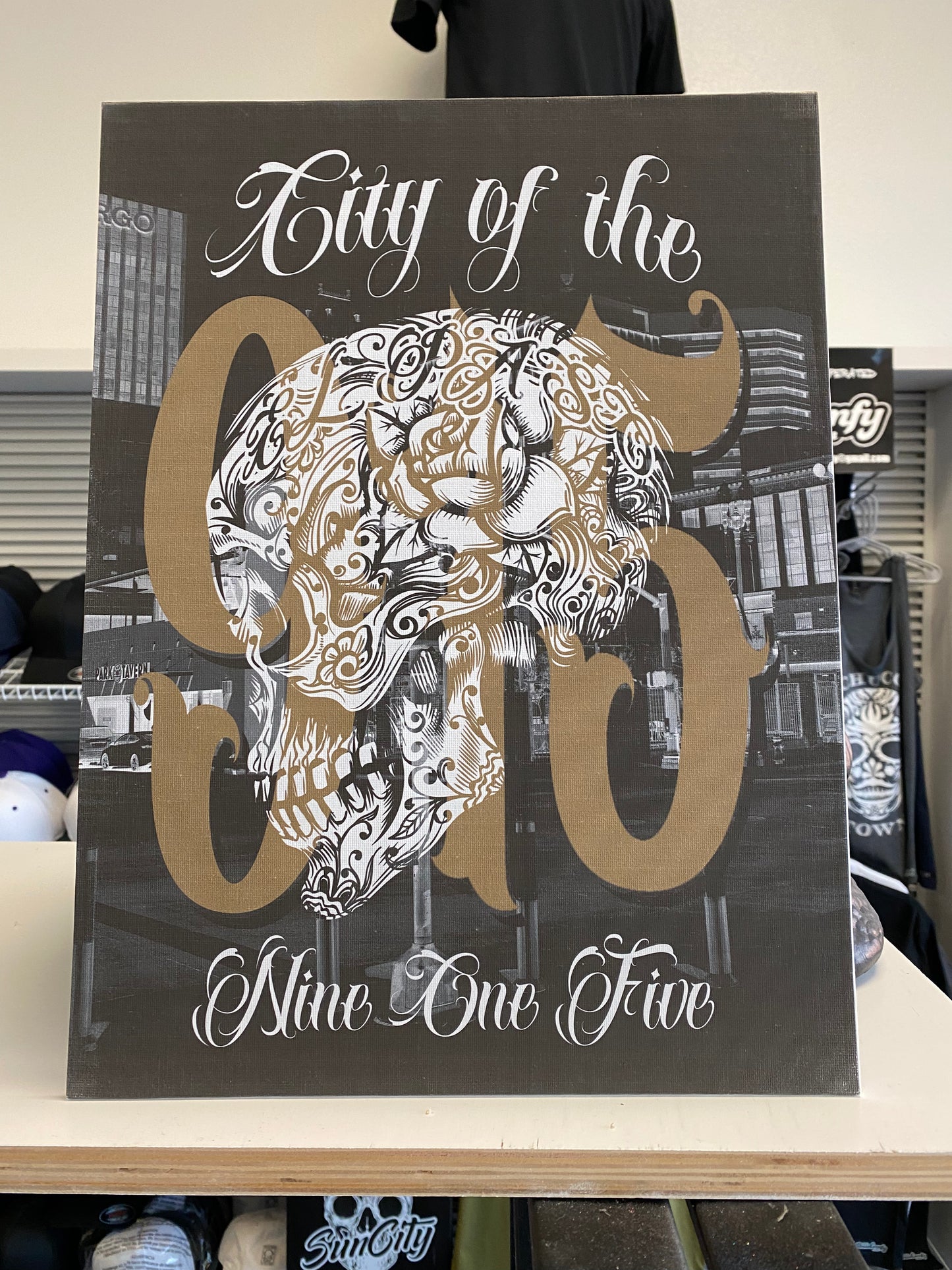 City of the 915 Canvas Panel