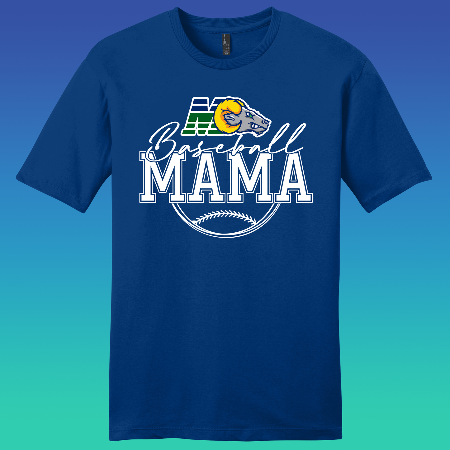 MHS Baseball Mama Tee