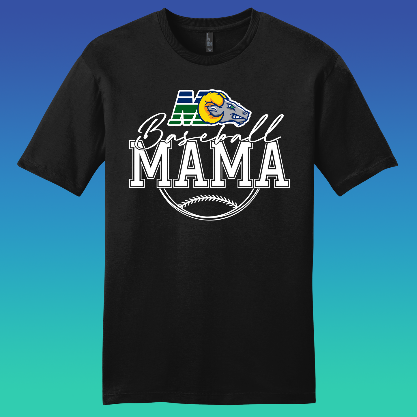 MHS Baseball Mama Tee