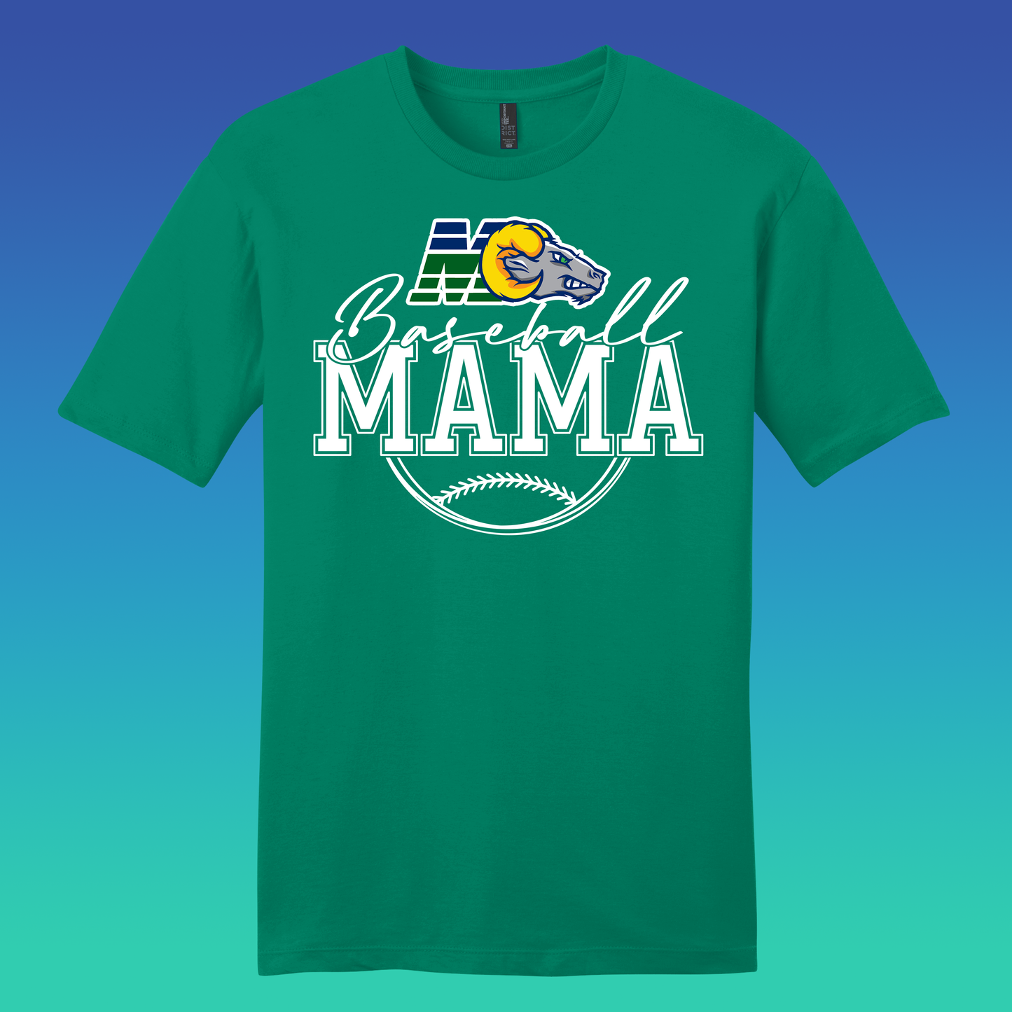 MHS Baseball Mama Tee