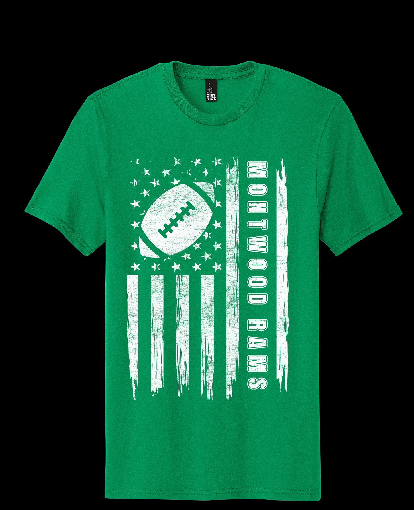 MHS Football Flag Tee