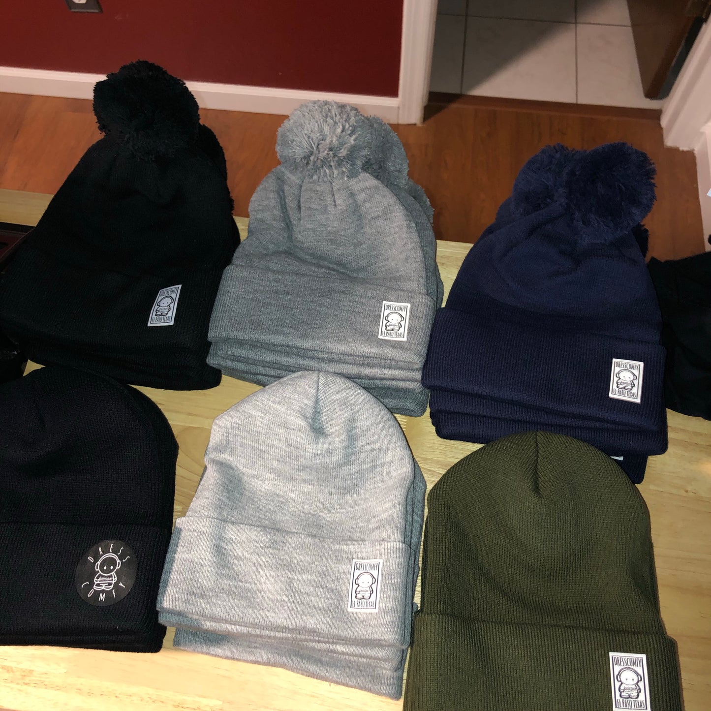 DressComfy Beanie with Pom