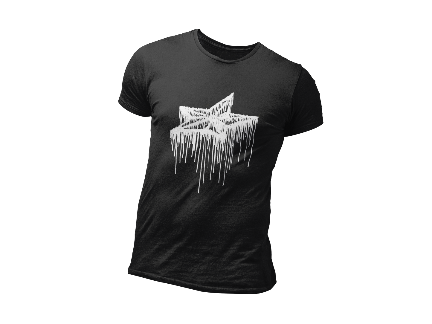 Drip Star White Tee