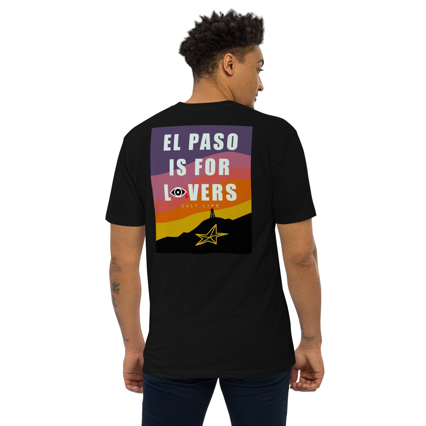Men’s Premium Heavyweight Cult Life tee
