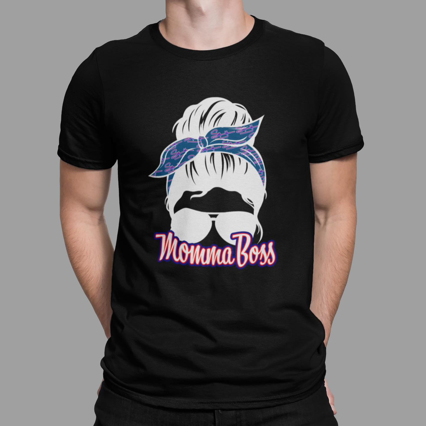 Momma Boss Tee 2.0 Black