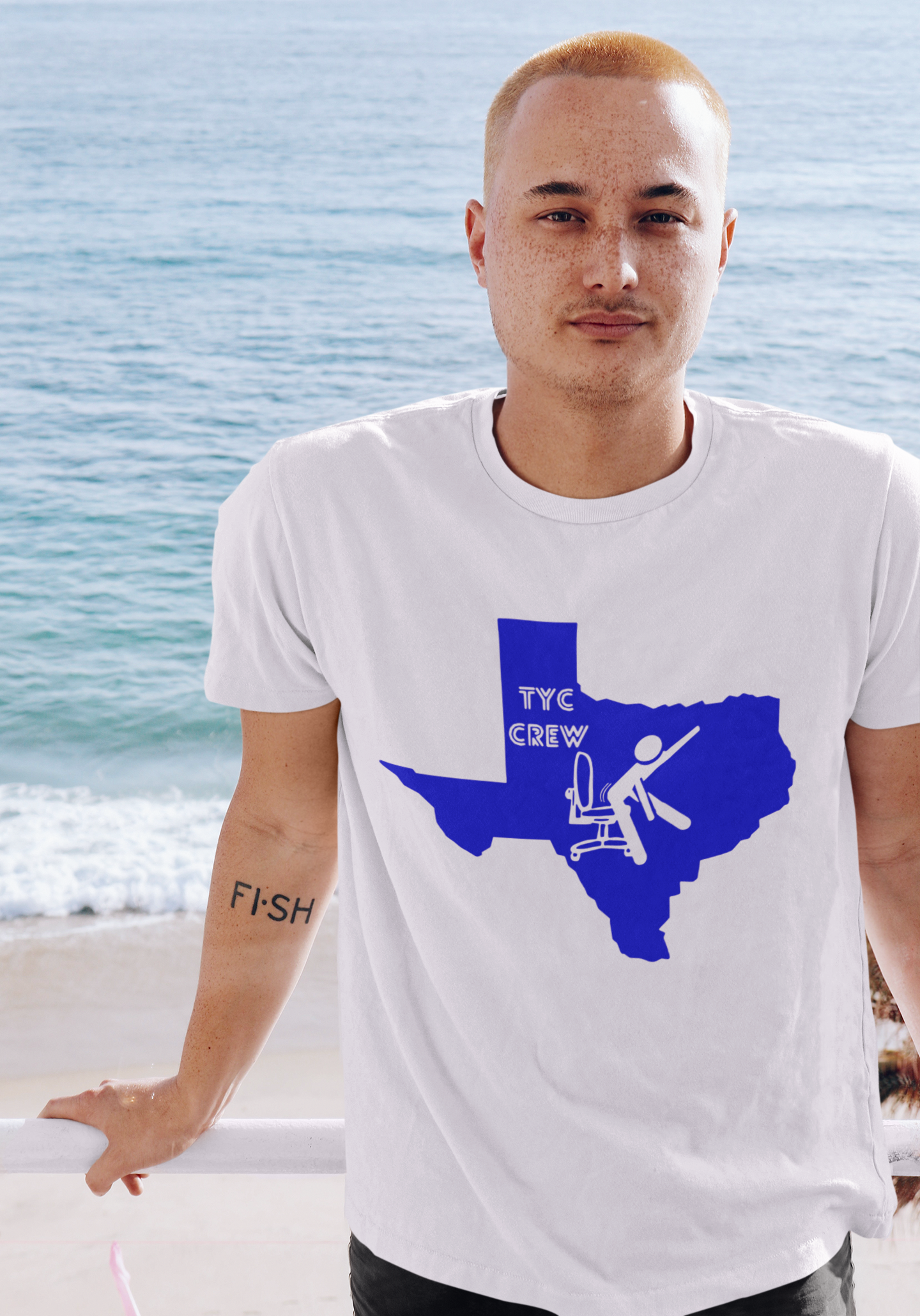 TYC Crew White/Blue