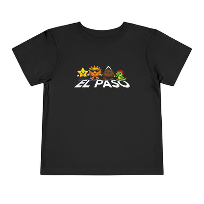Toddler Tee — Cute Cartoon Star, Sun, Triangle & Frog Characters