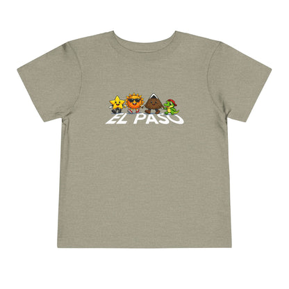 Toddler Tee — Cute Cartoon Star, Sun, Triangle & Frog Characters