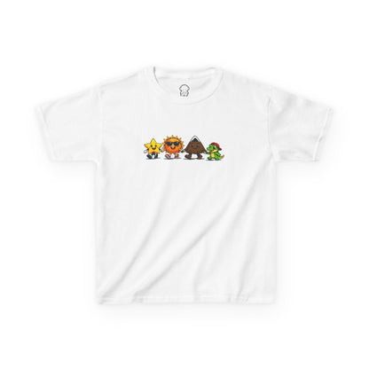 El Paso Icons Kids Tee — Sun City Mountain & Alligator Design