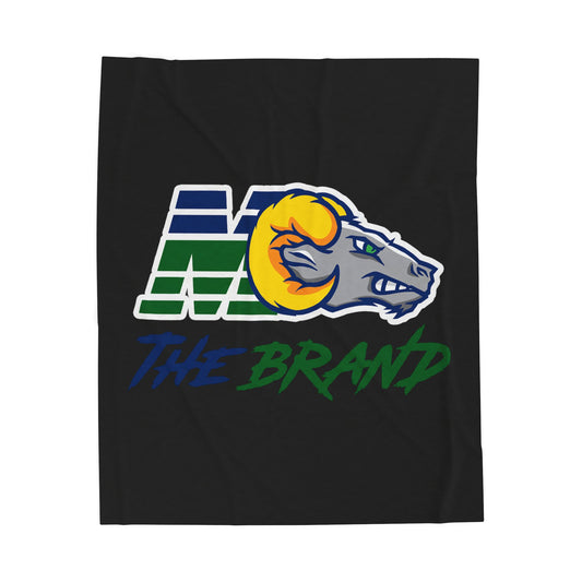 The Brand Cozy Velveteen Plush Blanket