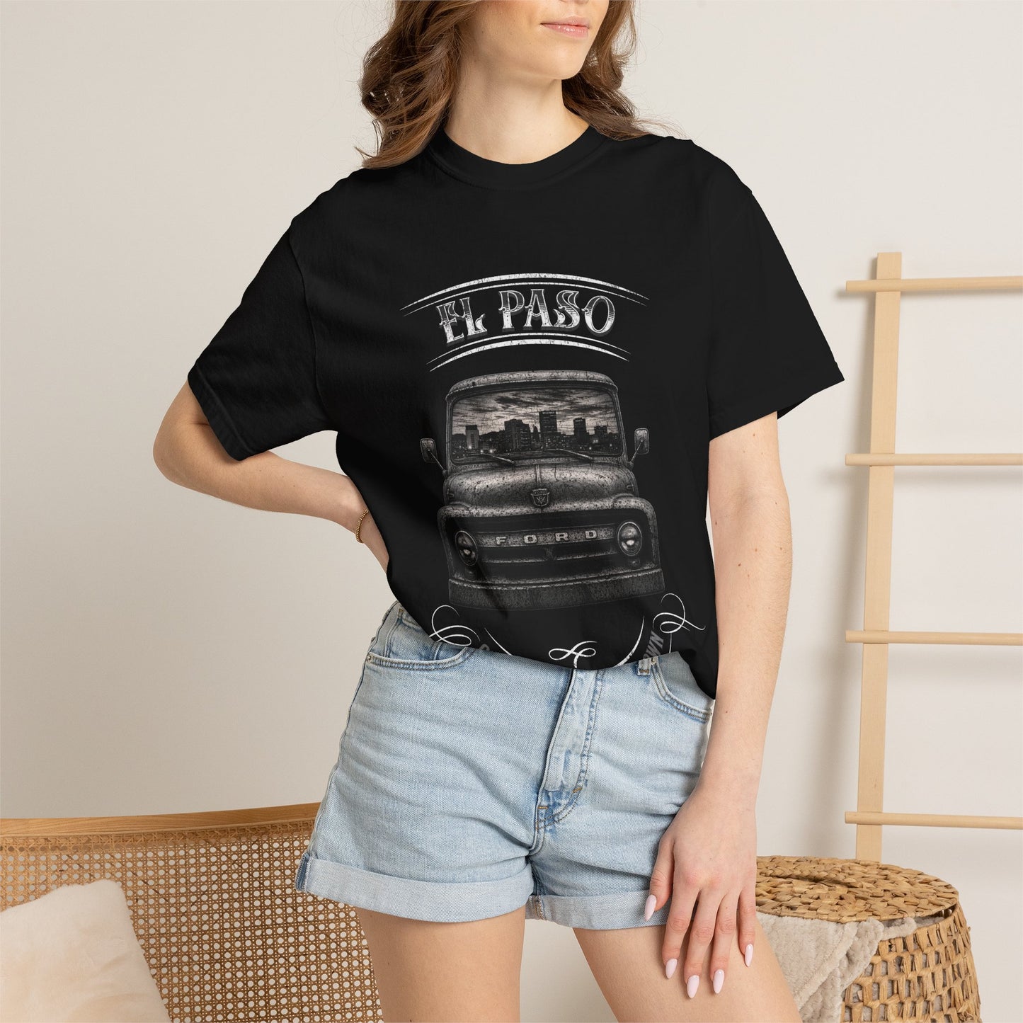 Copy of El Paso Ford Vintage Truck T-Shirt — Classic West Texas Graphic Tee