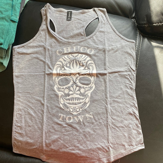 Tri-blend tank Gray Large