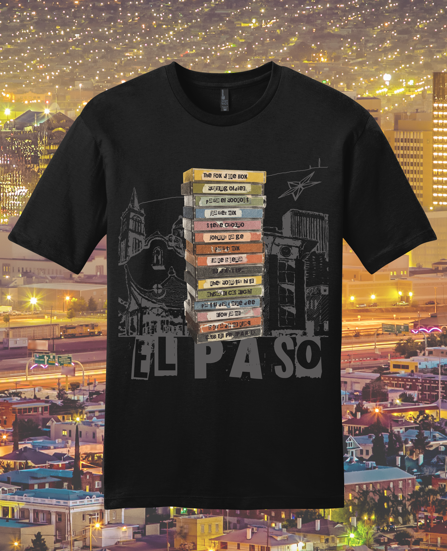 Radio Retro El Paso Tee