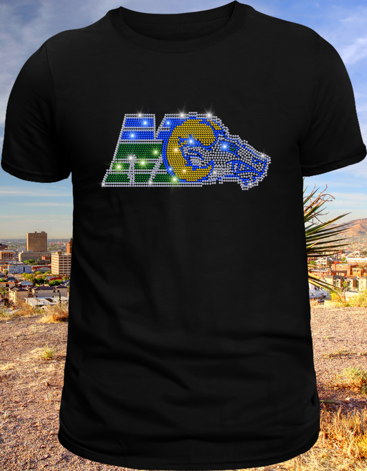 MHS Cheer Rhinestone Tee