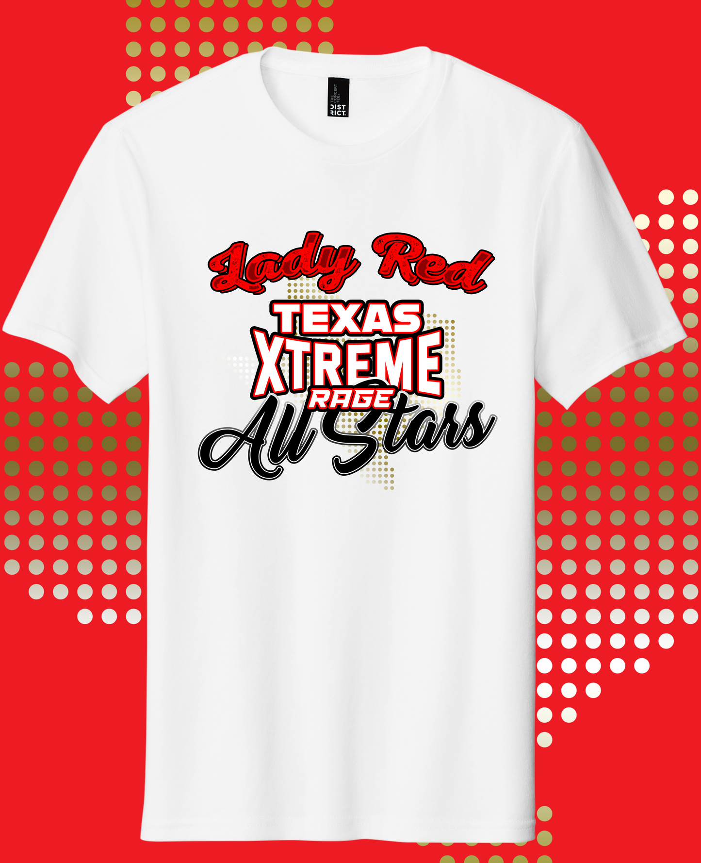TXRA Lady Red Tee