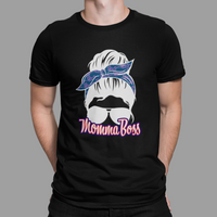Momma Boss Tee 2.0 Black